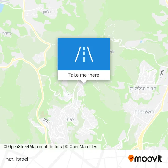 Карта תור