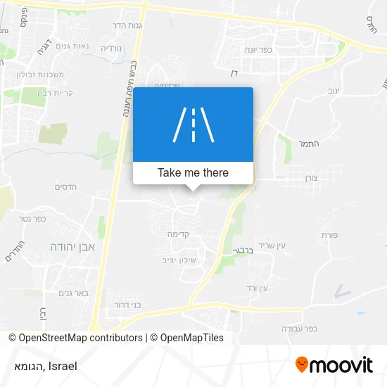 Карта הגומא