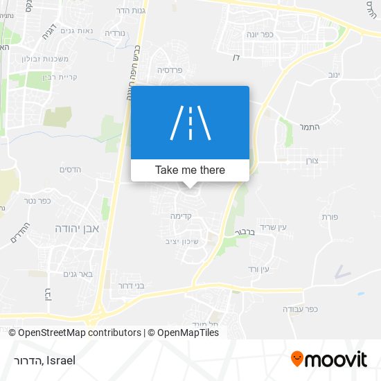 הדרור map