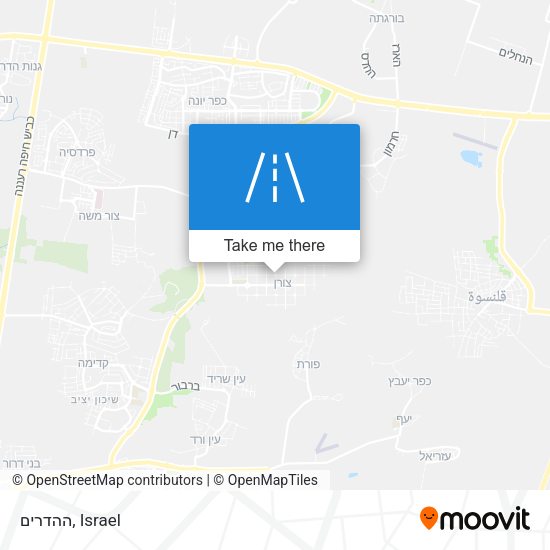 ההדרים map