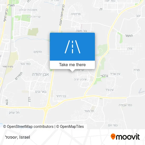 Карта יוספטל