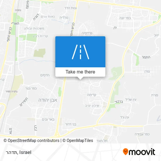 Карта תדהר