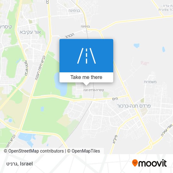 גרניט map