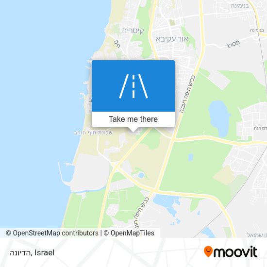 הדיונה map