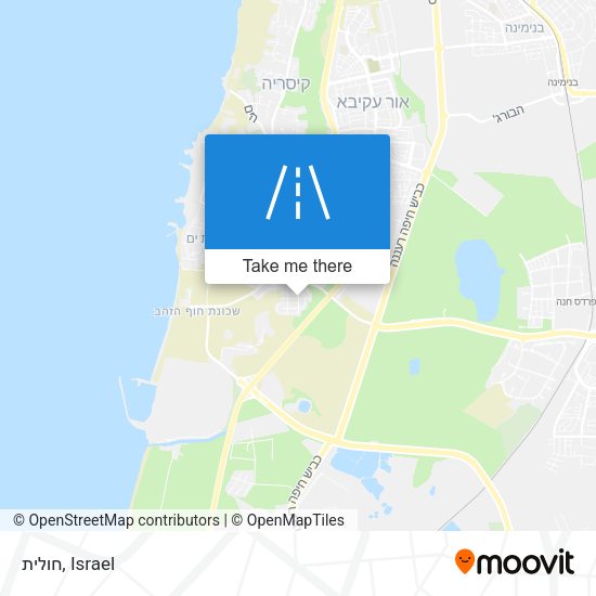 חולית map