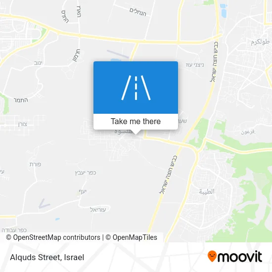 Alquds Street map