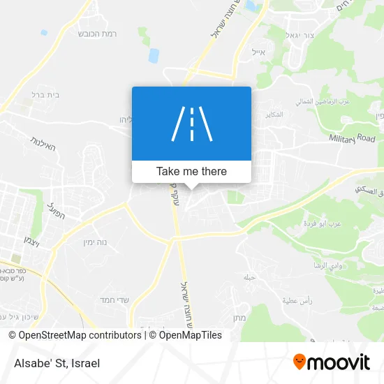 Карта Alsabe' St