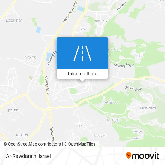 Карта Ar-Rawdatain