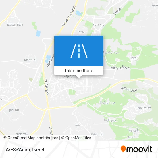 Карта As-Sa'Adah