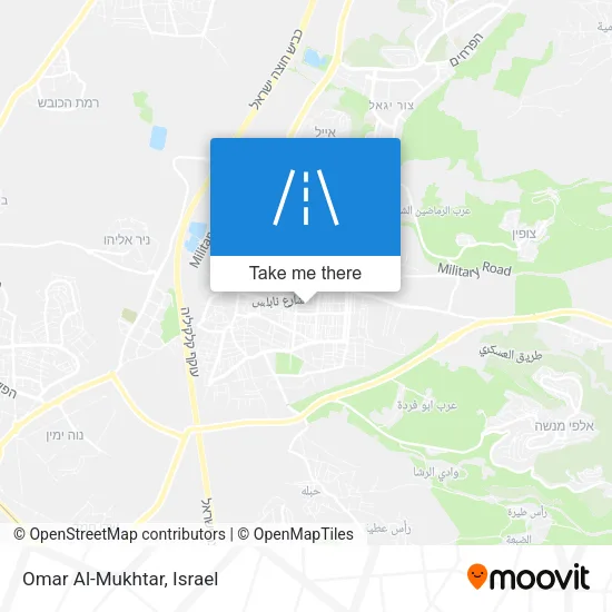 Карта Omar Al-Mukhtar