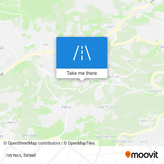 Карта השדמה