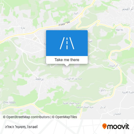 משעול האלה map