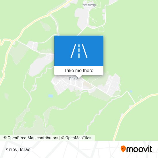 עפרוני map