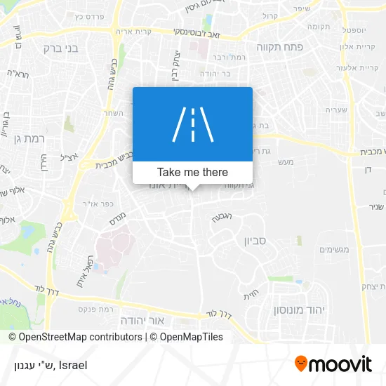 Карта ש"י עגנון