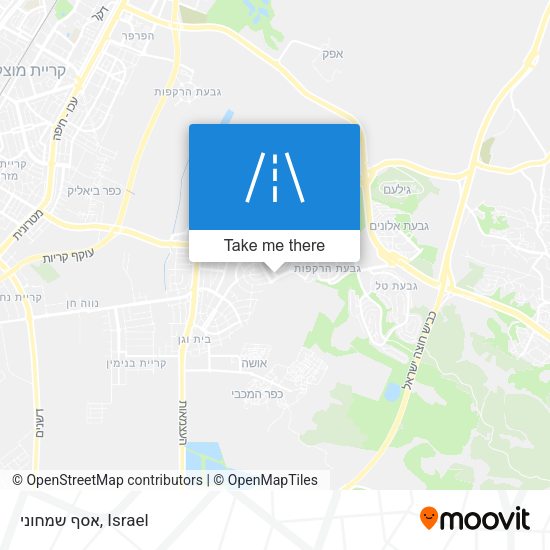 אסף שמחוני map
