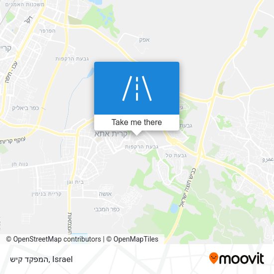 המפקד קיש map