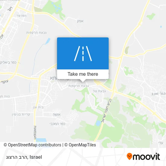 Карта הרב הרצוג