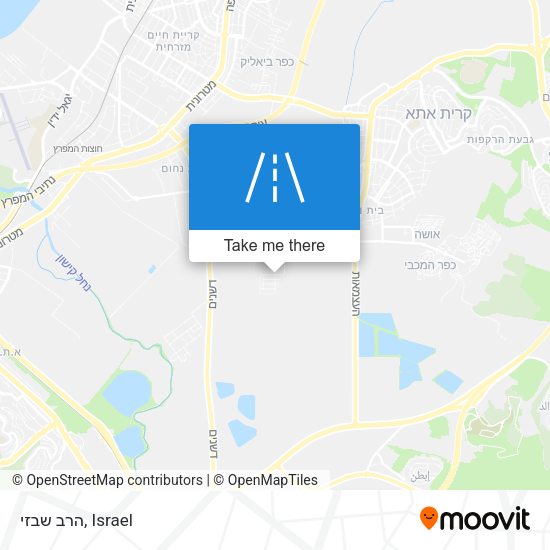 הרב שבזי map