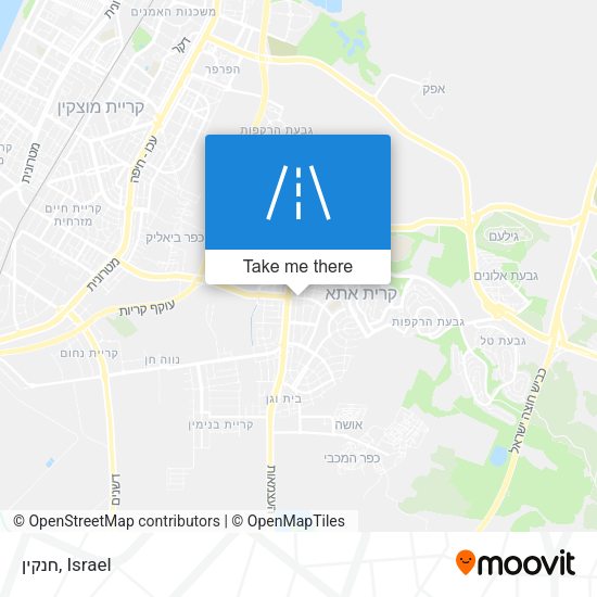 חנקין map