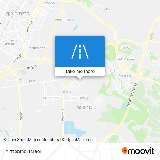 טרומפלדור map