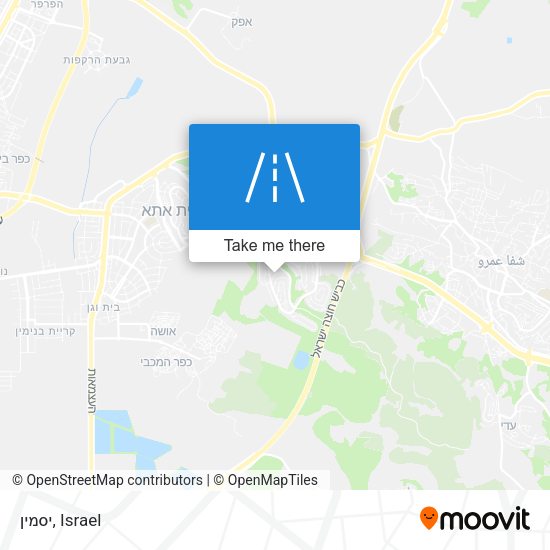 יסמין map