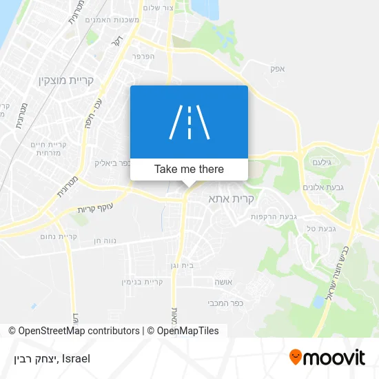 Карта יצחק רבין