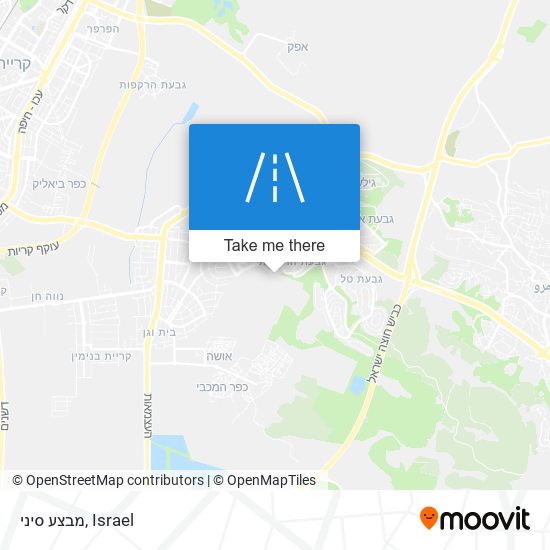 מבצע סיני map