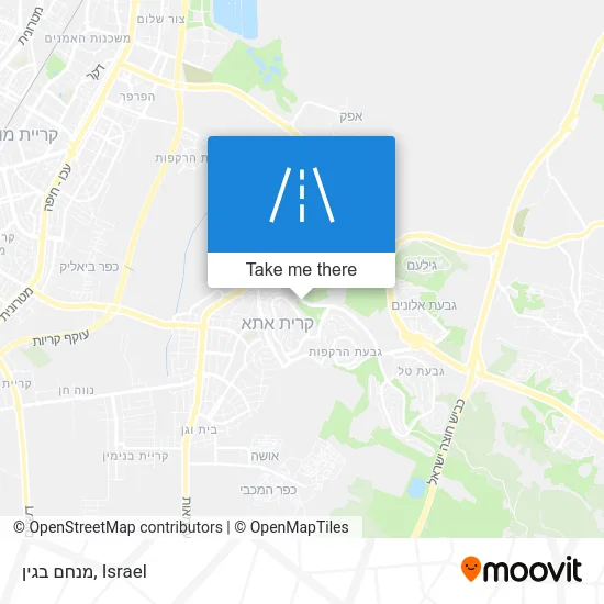 Карта מנחם בגין