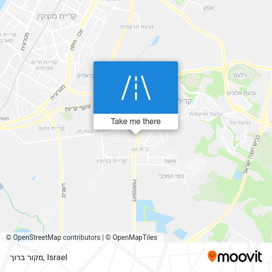 מקור ברוך map