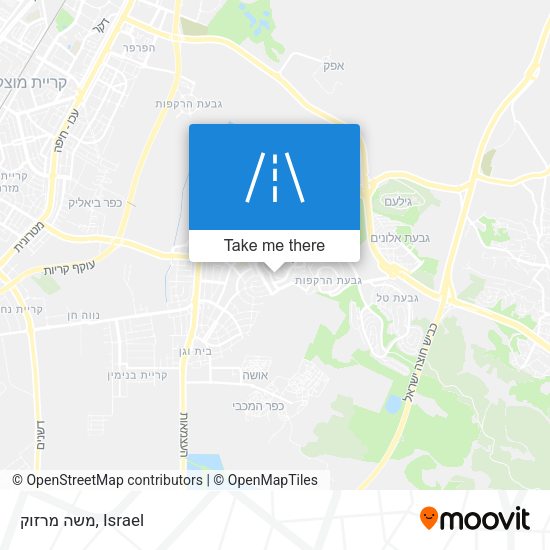 משה מרזוק map