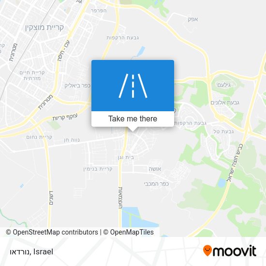 Карта נורדאו