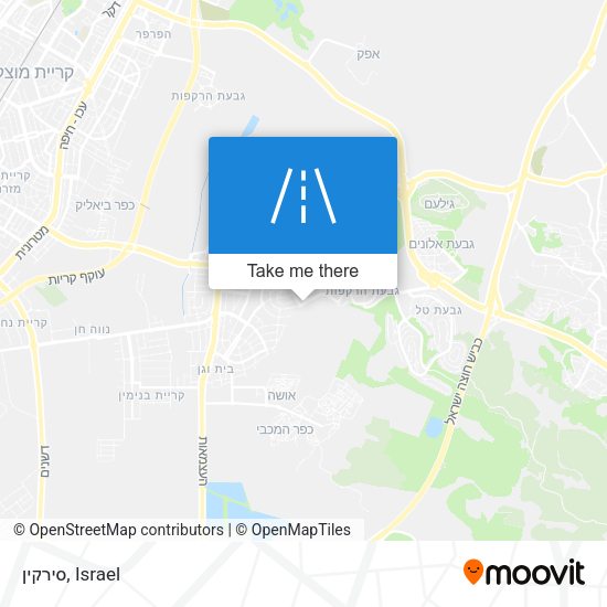 Карта סירקין
