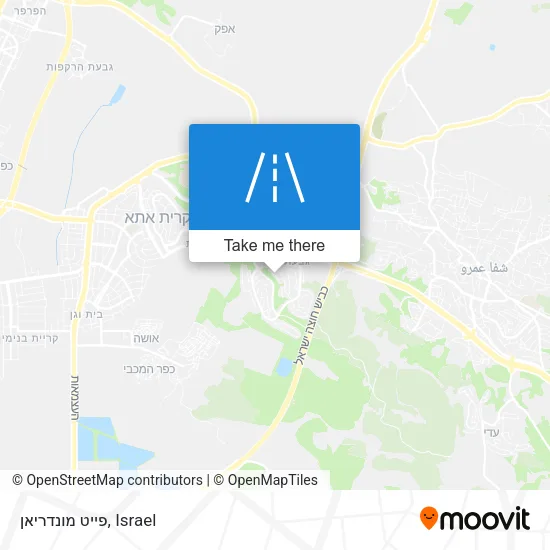 Карта פייט מונדריאן