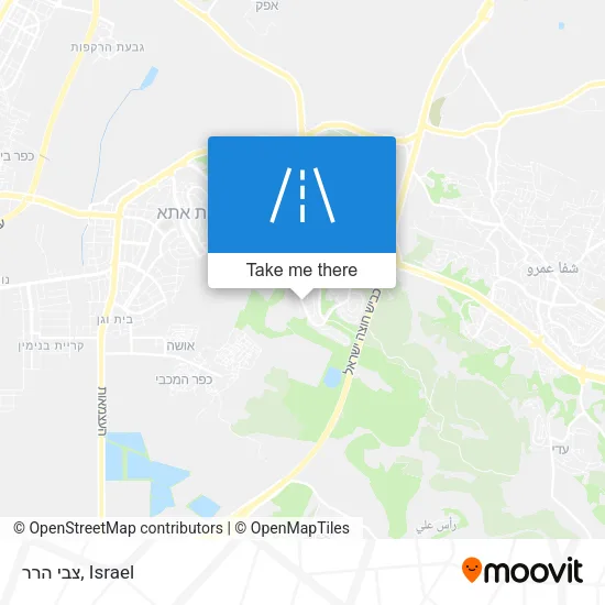 Карта צבי הרר