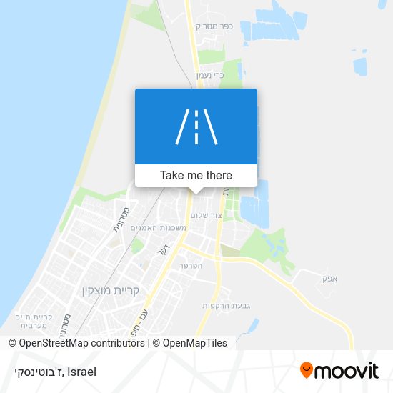 ז'בוטינסקי map