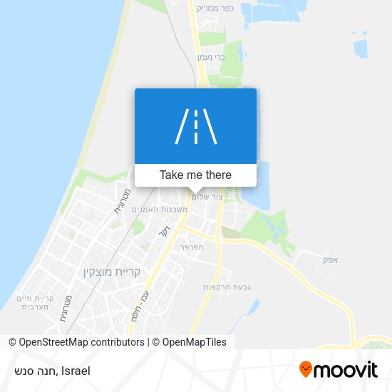 חנה סנש map