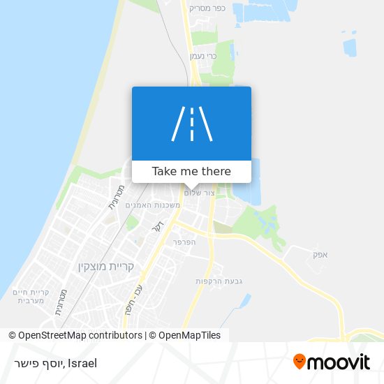 יוסף פישר map