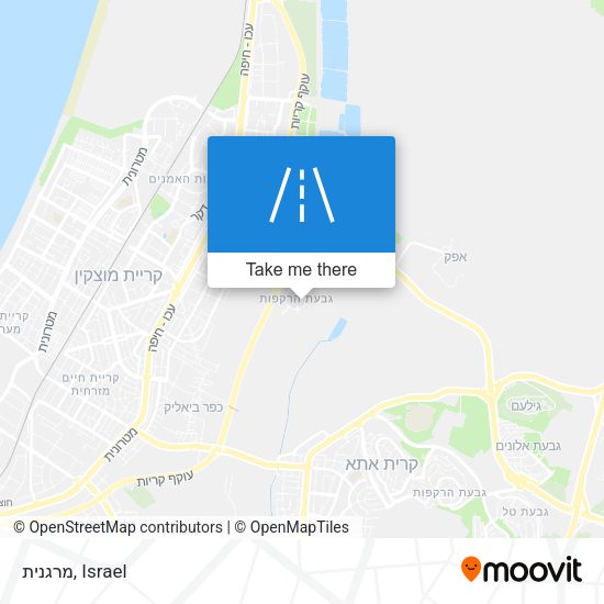 מרגנית map
