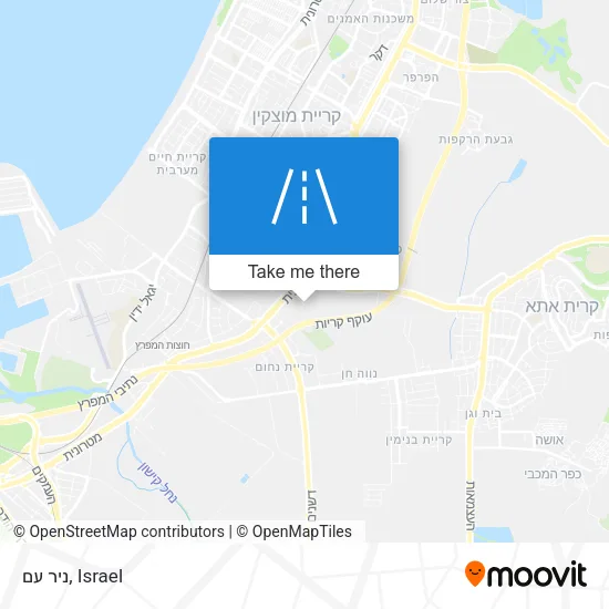 Карта ניר עם