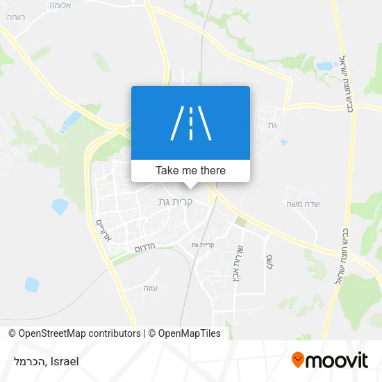 Карта הכרמל
