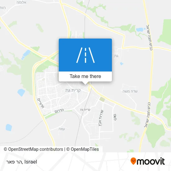 Карта הר פאר