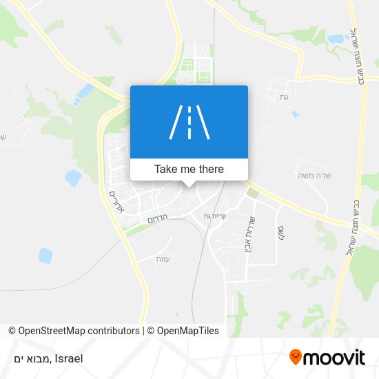מבוא ים map