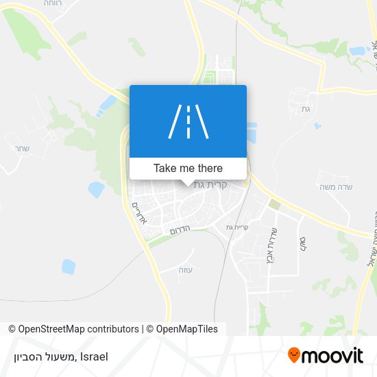 משעול הסביון map
