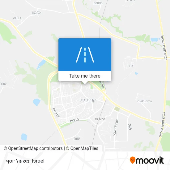 Карта משעול יוסף