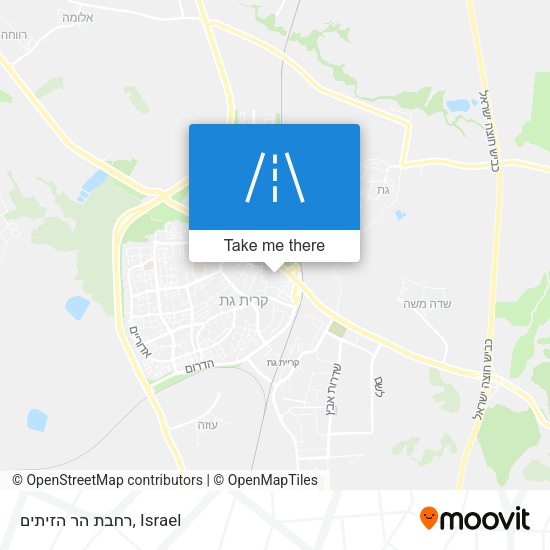 רחבת הר הזיתים map