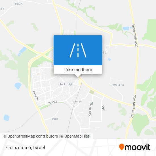 רחבת הר סיני map