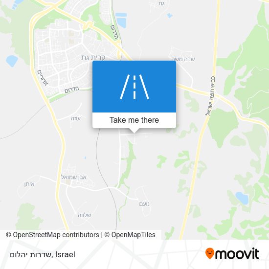 שדרות יהלום map