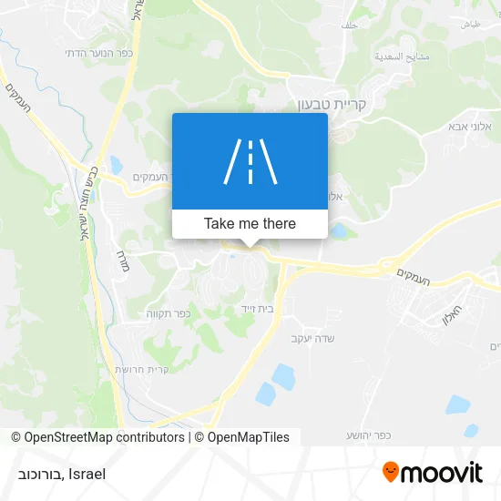 Карта בורוכוב