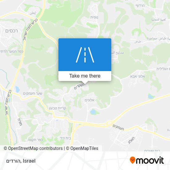 הורדים map