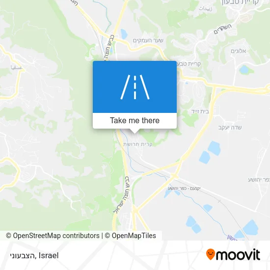 Карта הצבעוני